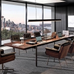 Стол обеденный Superquadra, дизайн Minotti