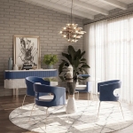 Стол обеденный Vinicius от ESSENTIAL HOME, дизайн Boca do Lobo