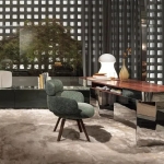 Стол письменный Diagramma, дизайн Minotti