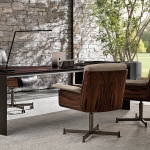 Стол письменный Linha, дизайн Minotti