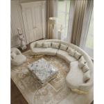 Стол журнальный quarry carrara marble, дизайн Boca do Lobo