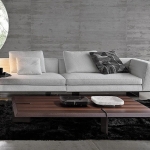 Столик журнальный Keel, дизайн Minotti