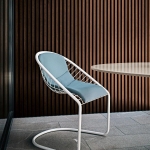 Стул Cortina Outdoor, дизайн Minotti