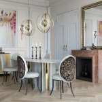 Стул Merveille от KOKET, дизайн Boca do Lobo