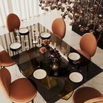 Стул Merveille от KOKET, дизайн Boca do Lobo