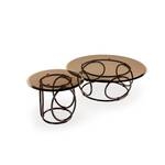 Стол журнальный Oval Side Table, дизайн Trussardi Casa 