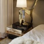 Тумба Frank Nightstand от KOKET, дизайн Boca do Lobo