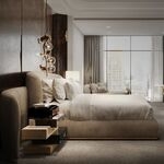 Тумба Frank Nightstand от KOKET, дизайн Boca do Lobo