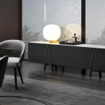 Тумба низкая Easel, дизайн Minotti