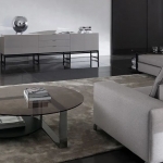 Тумба низкая Harvey, дизайн Minotti