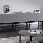 Тумба низкая Harvey, дизайн Minotti