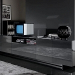 Тумба низкая Harvey Line, дизайн Minotti