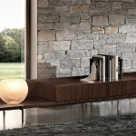 Тумба низкая Superquadra, дизайн Minotti