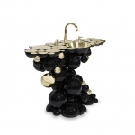 Умывальник NEWTON I от BRABBU, дизайн Boca do Lobo