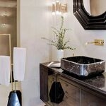 Ванная Metropolitan Vanity от KOKET, дизайн Boca do Lobo