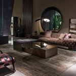 Журнальный столик Effiel круглый, дизайн Gianfranco Ferre Home