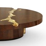 Журнальный столик Empire Walnut от KOKET, дизайн Boca do Lobo