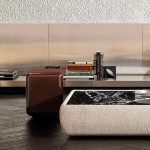 Журнальный столик Fill, дизайн Minotti