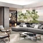 Журнальный столик Fynn Outdoor, дизайн Minotti