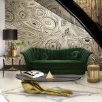 Журнальный столик Gisele Peacock Feather от KOKET, дизайн Boca do Lobo