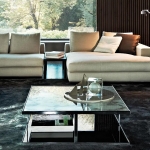 Журнальный столик Huber, дизайн Minotti