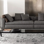 Журнальный столик Kirk, дизайн Minotti