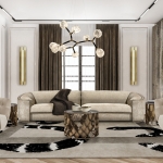 Журнальный столик KOI от BRABBU, дизайн Boca do Lobo