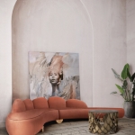 Журнальный столик KOI от BRABBU, дизайн Boca do Lobo