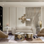 Журнальный столик KOI от BRABBU, дизайн Boca do Lobo