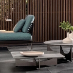 Журнальный столик Lido Outdoor, дизайн Minotti