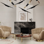 Журнальный столик LURAY от BRABBU, дизайн Boca do Lobo