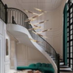 Журнальный столик LURAY от BRABBU, дизайн Boca do Lobo