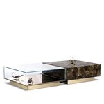 Журнальный столик Metamorphosis Emperador от KOKET, дизайн Boca do Lobo
