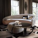 Журнальный столик Sahara Noir от KOKET, дизайн Boca do Lobo