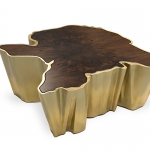 Журнальный столик SEQUOIA от BRABBU, дизайн Boca do Lobo