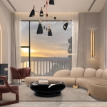 Журнальный столик SHINTO II от BRABBU, дизайн Boca do Lobo