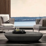 Журнальный столик Stony, дизайн Minotti