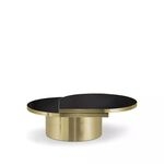 Журнальный столик Tears Polished Brass от KOKET, дизайн Boca do Lobo