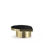 Журнальный столик Tears Polished Brass от KOKET, дизайн Boca do Lobo
