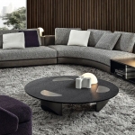 Журнальный столик Wedge, дизайн Minotti