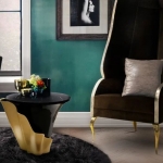 Журнальный столик Yasmine от KOKET, дизайн Boca do Lobo