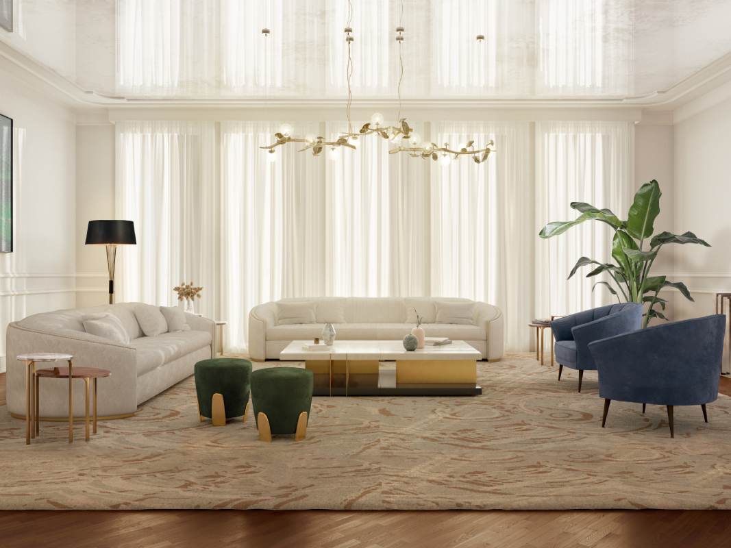 Пуф NOAKI STOOL от BRABBU, дизайн Boca do Lobo