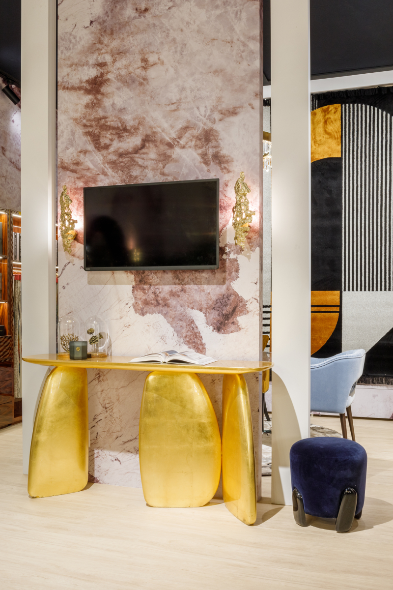 Пуф NOAKI STOOL от BRABBU, дизайн Boca do Lobo