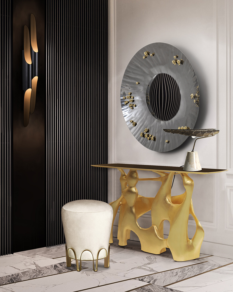 Пуф NUI STOOL от BRABBU, дизайн Boca do Lobo