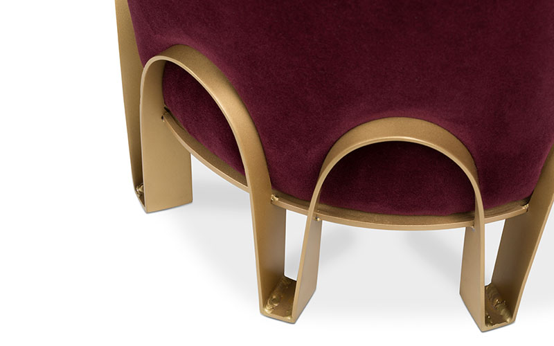 Пуф NUI STOOL от BRABBU, дизайн Boca do Lobo