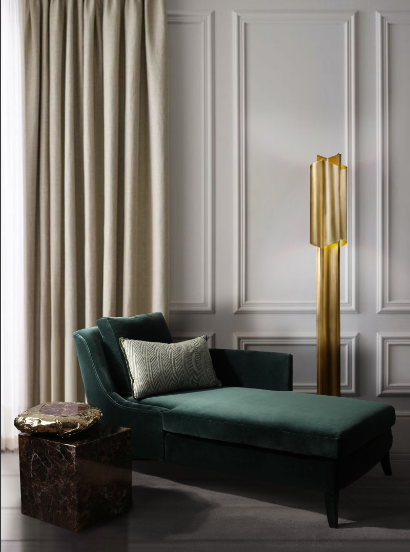 Шезлонг COMO от BRABBU, дизайн Boca do Lobo