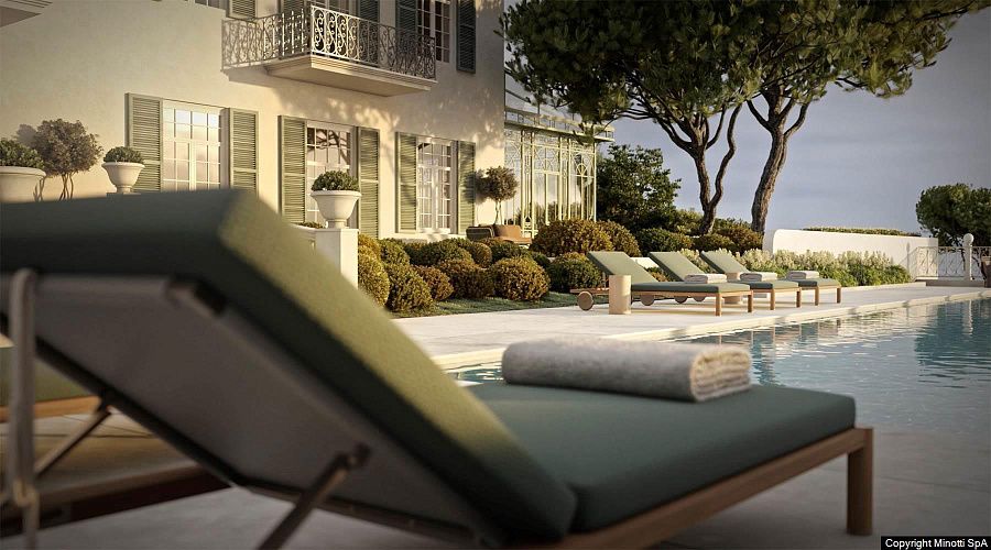 Шезлонг Daylight Daybed, дизайн Minotti
