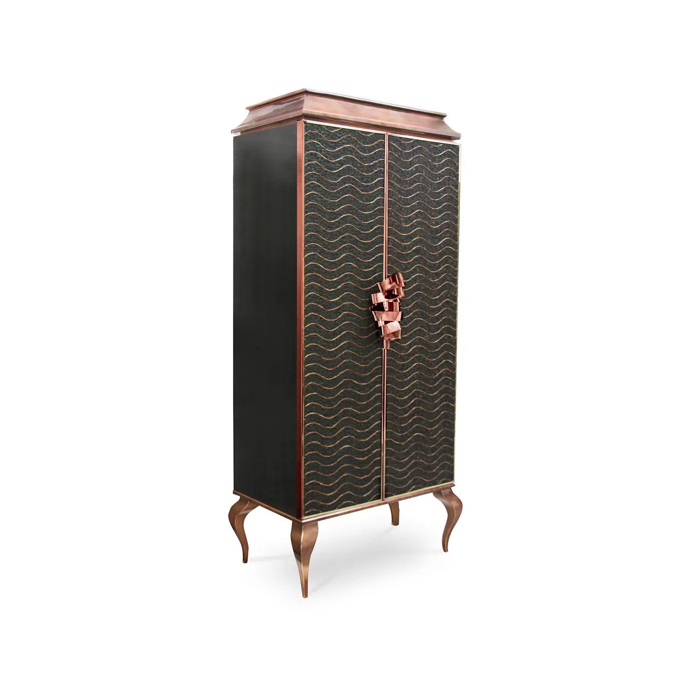 Шкаф Divine Peacock Feather от KOKET, дизайн Boca do Lobo
