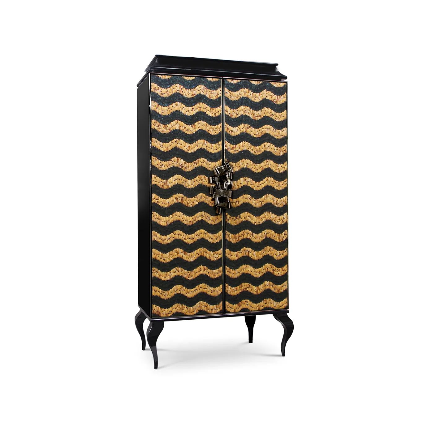 Шкаф Divine Peacock Feather от KOKET, дизайн Boca do Lobo