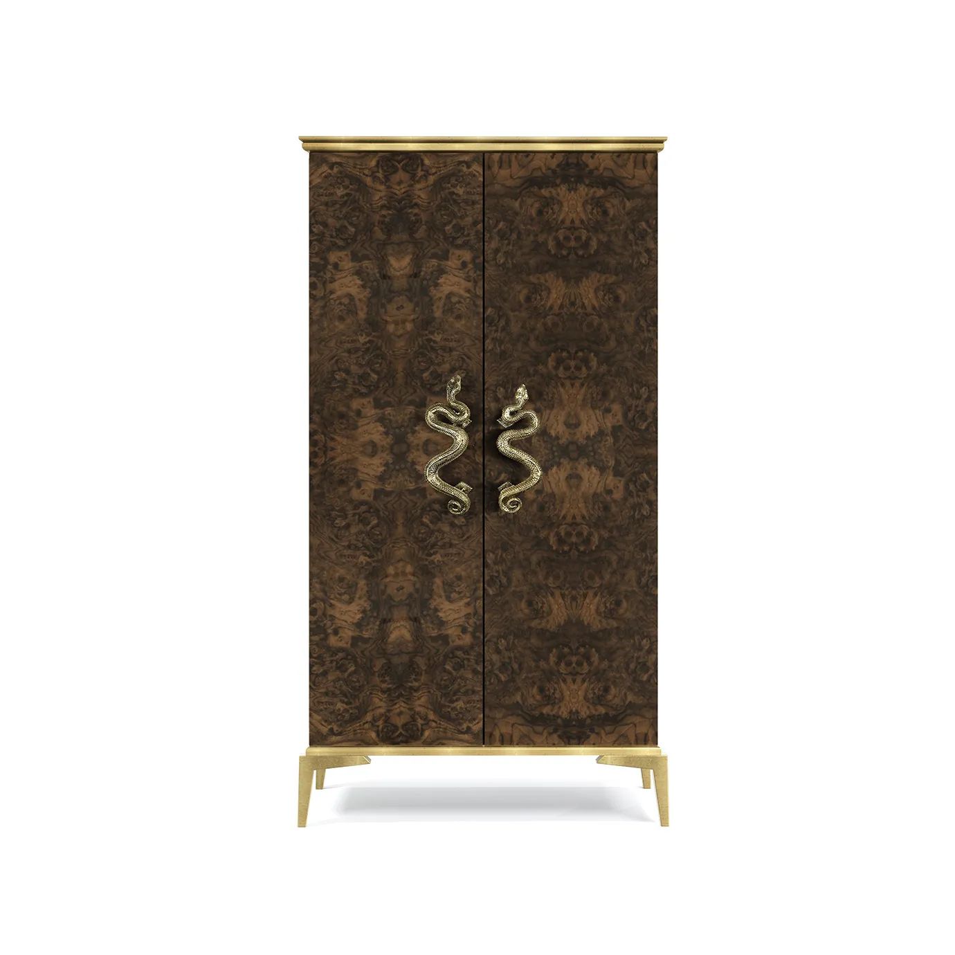 Шкаф India Walnut Root Veneer от KOKET, дизайн Boca do Lobo